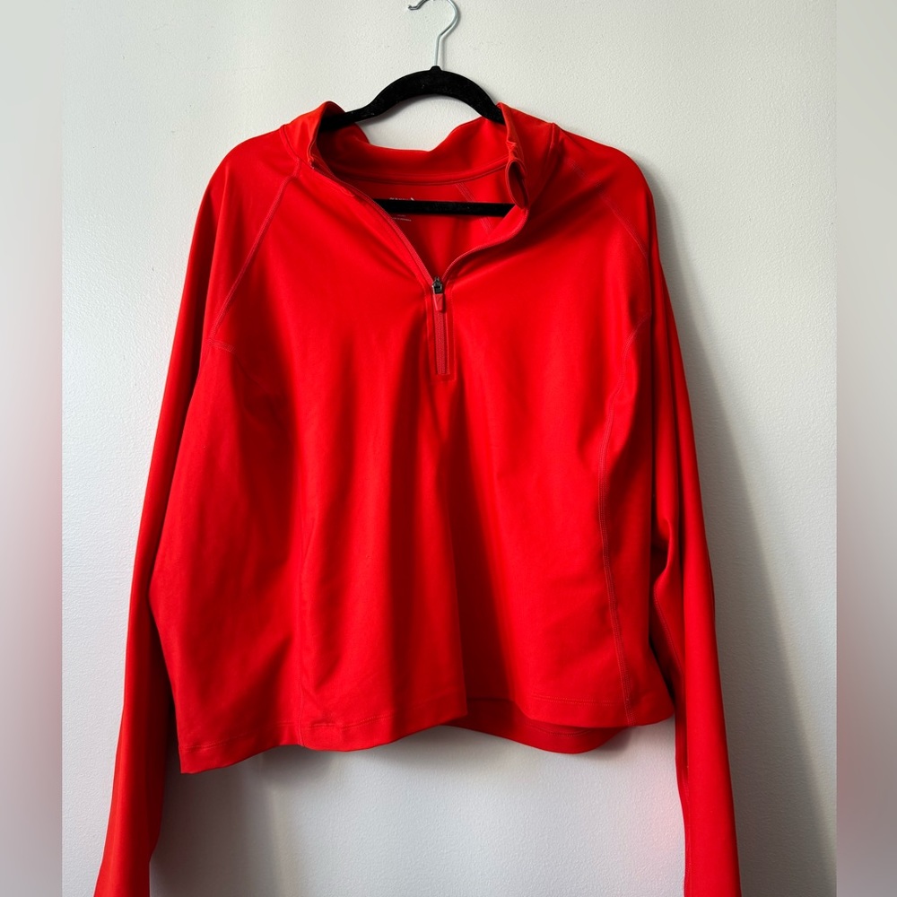 Old navy cropped quarter zip